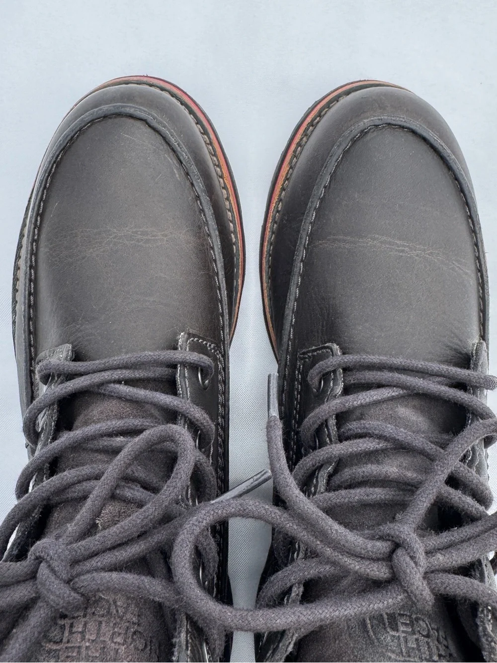 The North Face Men's Black Chukka Boots with Red Accent